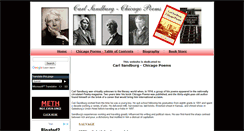Desktop Screenshot of carl-sandburg.com